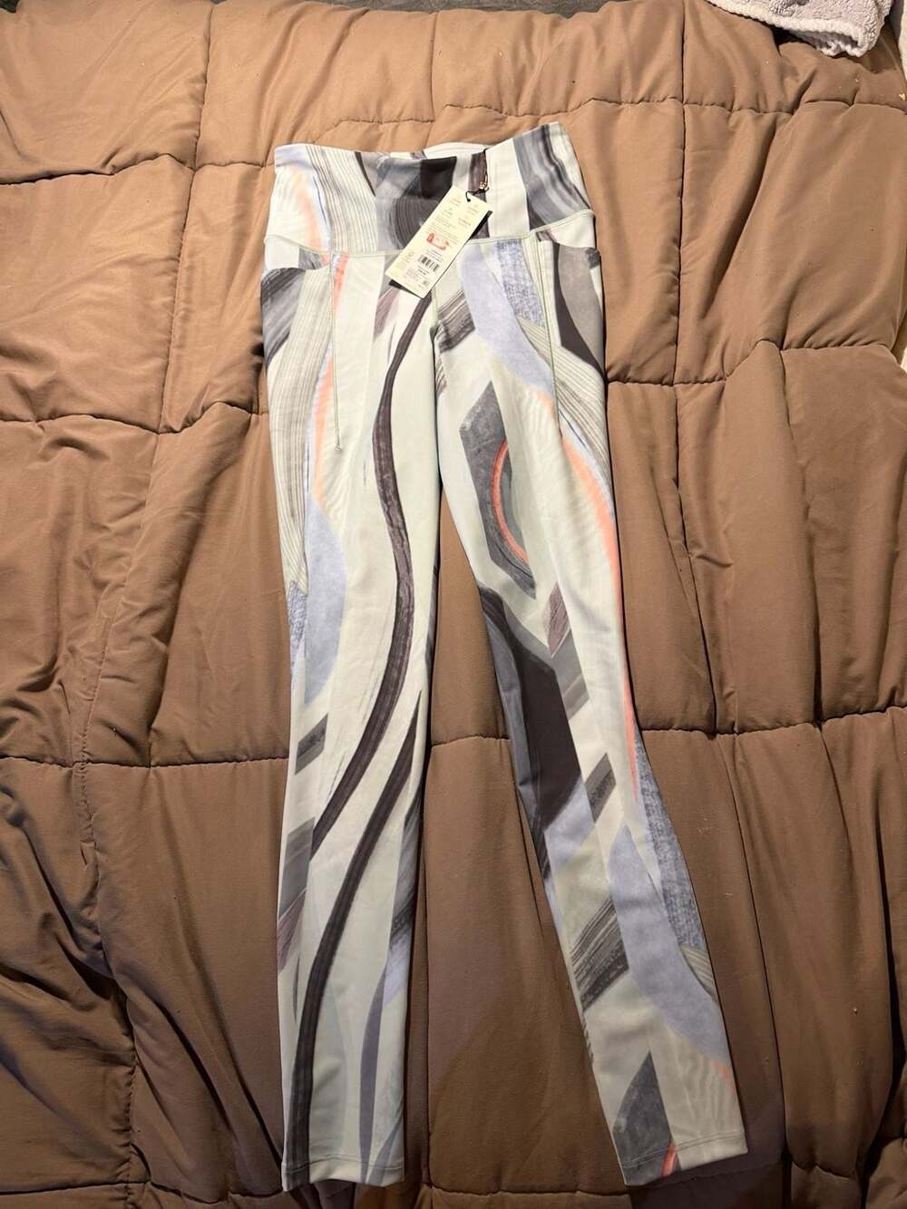 CALIA PowerMove 7/8 High-Rise Leggings in Succulent Green Print